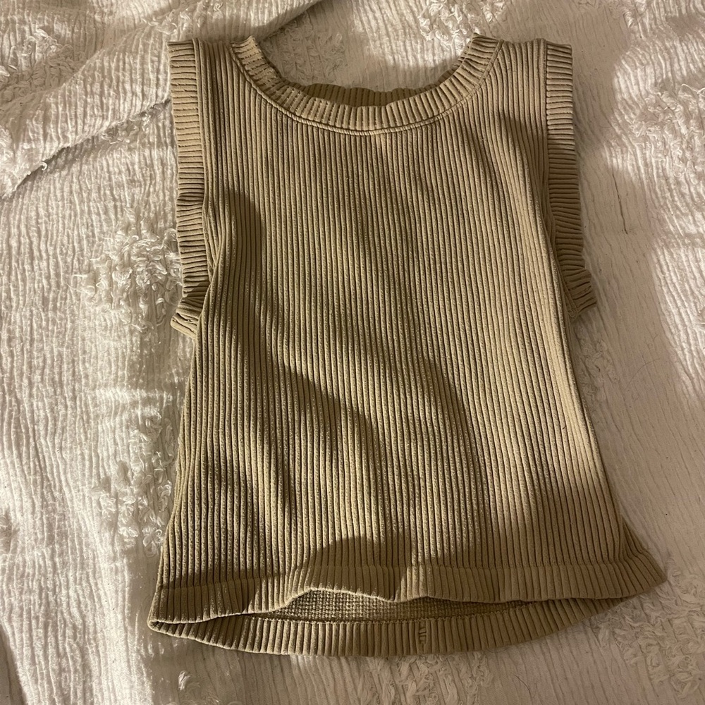 cute tan crop top